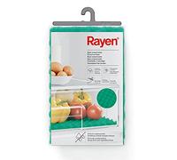 Rayen | Base conservante | Base Conservante para Nevera | Libre Circulación | Ondulado | Recortable | Evita Condensación | Adaptable | Verde | Medidas: 47x30 cm