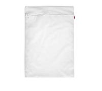 Rayen Bolsa Protege su Ropa | con Cremallera | Cierre de Seguridad | para Lavadora y Secadora | Talla L: 55 x 80 cm, Blanco