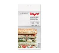 Rayen | Bolsas Especiales para congelados | Especial para Alimentos | con Etiquetas y Cierres | Pack 50u | 10litros | 47 x 30cm