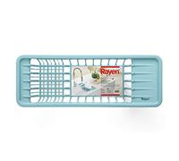 Rayen Escurreplatos, PLASTICO, Azul, Medidas: 45,5 x 16,3 x 10 cm (2094)