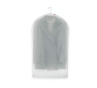 Rayen - Funda de ropa para armario. Funda de traje para percha. Cubre vestido resistente al polvo, humedad y polillas. 60 x 100 cm. Translúcido