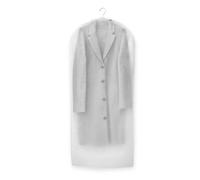 Rayen - Funda de ropa para armario. Funda de traje para percha. Cubre vestido resistente al polvo, humedad y polillas. 60 x 135 cm. Translúcido