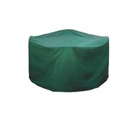 Rayen - Funda para Mesa de Jardín, Protección UV, Lavable y Ajustable con Cinta, Ideal para Mesas y Sillas de Jardín, Polietileno Resistente, Verde, 160 x 100 cm