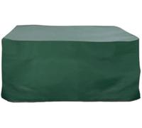 Rayen - Funda para Muebles de Jardín, Impermeable y Resistente, Protección contra Lluvia, Polvo e Insectos, con Cinta de Fijación, Verde, 200 x 110 x 80 cm