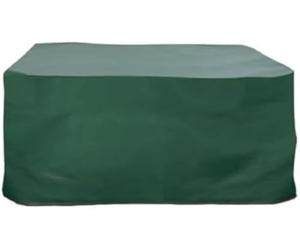 Rayen - Funda para Muebles de Jardín, Impermeable y Resistente, Protección contra Lluvia, Polvo e Insectos, con Cinta de Fijación, Verde, 200 x 110 x 80 cm