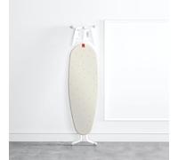 Rayen | Funda Tabla de Planchar Universal | Funda de Planchar Elástica | 4 Capas: 100% Algodón Canvas | Muletón | Titanio | Acolchado con Espuma | Medida: 127 x 51 cm | Estampado