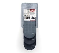 Rayen | Organizador de zapatos | 3 unidades | Superficie antideslizante | Medidas: 25 x 6,5 x 26 x 13 x 10 cm