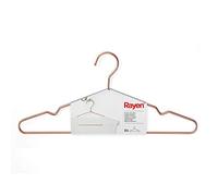 Rayen | Perchas para el Armario | Perchas de Cobre | Pack 5 Unidades | Perchas para la Ropa | 40 x 18 cm