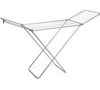 Rayen | Tendedero con alas | Superficie de tendido de 19 m | Sistema de bloqueo de alas | Tendedero plegable y antideslizante|Para interior y exterior|182 x 55 x 102 cm Color Acero|19 metros