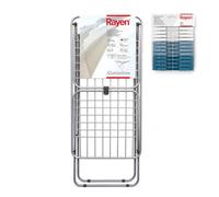 Rayen | Tendedero Plegable con Alas, 20m + Pinzas Antideslizantes | Tendedero de 20 m, plegable y antideslizante, con sistema de bloqueo de alas y pinzas resistentes que no marcan la ropa.