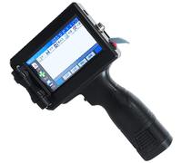 RayGenius Impresora PortáTil De Chorro De Tinta 4.3 Pulgadas Pantalla TáCtil Led Codificador De Chorro De Tinta De Secado RáPido Impresora PortáTil para El Etiquetado De CóDigos De Barras.