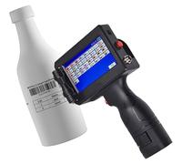RayGenius Impresora PortáTil De InyeccióN De Tinta Pistola Impresora PortáTil De InyeccióN De Tinta, Impresora De CóDigos De Barras Qr A Granel De 12,7 Mm, Impresora Inteligente
