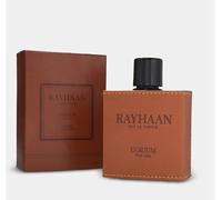 Rayhaan Corium Eau de Parfum 100 ml - Perfume Cuero Avainillado Elegante para Hombre