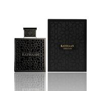 Rayhaan Obsidian Perfume Arabe 100% Original Hombre 100 ml - Oriental de y Misterio con Oud de Calidad y Ámbar Negro Oriental