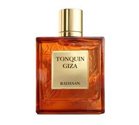 Rayhaan Tonquin Giza 100 ml - Perfume árabe amaderado-frutal, maracuyá exótico, cuero lujoso & fondo de oud magnético