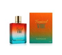 Rayhaan Perfume Tropical Vibe 100ml Unisex Eau de Parfum Bergamota Coco Almizcle Fresca Duradera