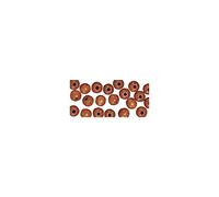 Rayher 1250404 Cuentas de Madera FSC 100%, Pulido, 12 mm à ¸, SB de BTL 32stück,