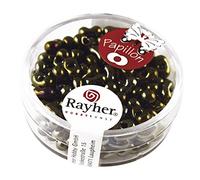 Rayher 14143639 Papillon de Rocailles, 3,2 x 6,5, Lata 18 g, kupfergold