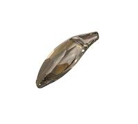 Rayher 14370861 Swarovski de Cristal Tallado de Colgante, 30 mm, 1 Unidades, Lily, Silver Shadow
