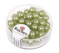 RAYHER HOBBY Cristal Perlas de Cera à ˜ 6 mm Jade