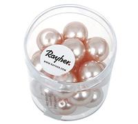Rayher 14404271 Renaissance - Perlas de Cera de Cristal, 12 mm, 21 Unidades