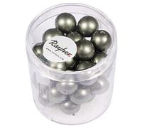 Rayher 14449458 Renaissance Cristal Perlas de Cera, Mate, 10 mm de diámetro