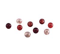 Rayher 14472000 - Cuentas de Cera de Cristal renacentista semitransparentes con Agujero Grande de 10 mm, dosis 32 Stück, Mezcla de putrefacción