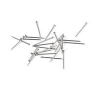 Rayher 2148500 Alfileres, 10 mm, Bote de plástico de 25 g (Aprox. 1100 Unidades)
