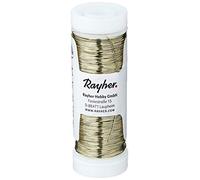 Rayher 2405596 - Alambre de Ganchillo para Joyas, 0,30 mm de diámetro, Bobina de 50 m, Alambre de Cobre Pintado de Colores, para Manualidades de Joyas y árboles de Piedras Preciosas