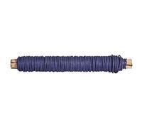 Rayher 24116384 - Alambre de papel (0,55 mm de diámetro, en rollo de madera de 50 g, aprox. 20 m, alambre envuelto en papel, ultraazul)