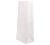 Rayher 25 bolsas de papel para fiestas infantiles, bolsas de regalo, bolsas de regalo, bolsas para bolsas de papel, manualidades y calendario de adviento, blanco, 10 x 24 x 6 cm, 67276102