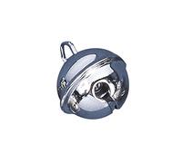 Rayher 2503321 - Cascabeles de Metal (10 Unidades, 19 mm de diámetro), Color Plateado