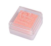 Rayher 28395204 Almohadilla para sellos Versacolor Tsukineko, color albaricoque, 2,5x2,5 cm
