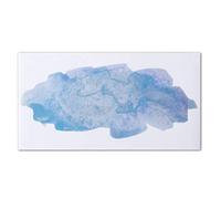 Rayher 31630356 Watercolor - Cera con diseño de acuarela, color azul claro, 9 x 16,9 cm, 1 pieza, para diseñar velas (confirmación, confirmación, bautizo, boda, etc.)