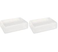 Rayher 34227000 Base de jabón de glicerina para Crear Sus Propios jabones artesanales. Hidratante. Bloque de 600 gr. (Paquete de 2)