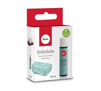 Rayher 34246408 Colorante de jabón verde menta, 10 ml, vegano, biodegradable y con dosificador