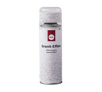 Rayher 34434102 Spray de efecto piedra granito natural, blanco y gris, 200 ml