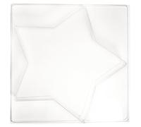 Rayher 36037000 Molde plástico Forma Estrella, 28x28 cm, Grosor 4 cm