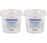 Rayher 38238000 Pasta para modelar, fina, bote 500g (Paquete de 2)