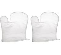 Rayher 3833800 Guante Horno, Blanco, 28x16 cm, 1 Unidad (Paquete de 2)