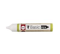 Rayher 38891414 Basic Pen - Bolígrafo (Botella de 28 ml), Color Verde Lima