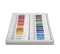 Rayher Artista Pinturas al óleo, Surtido, 24 colores x 12 ml, set, 288