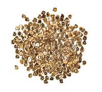 Rayher 3926906 Lentejuelas, 6 mm, Curvada, Unidades. 500 Unidades, Oro