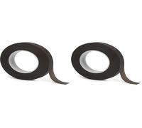 Rayher 5105005 - Rollo de Cinta de crepé de Color marrón Oscuro, 27,5 m de Ancho, 13 mm de Ancho, Ideal para floristería y Manualidades (Paquete de 2)