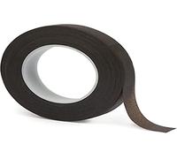 Rayher 5105005 - Rollo de Cinta de crepé de Color marrón Oscuro, 27,5 m de Ancho, 13 mm de Ancho, Ideal para floristería y Manualidades