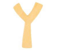 Rayher 62261000 - Letra de Madera FSC Mix Credit, 6 cm de diámetro, Y