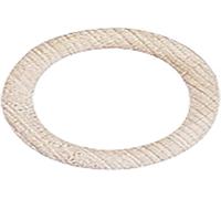 Rayher - 6250000 - Anillos de Madera en Bruto, 4 Unidades, 5,5 cm