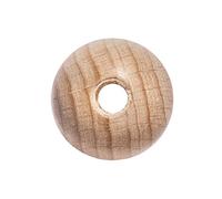 Rayher 6250300 - Bolas de madera (perforadas, diámetro de 10 mm, orificio de 2,8 mm, 35 unidades)