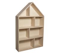 Rayher 62611000 Cajón imprenta madera casa, FSC mix. cr.