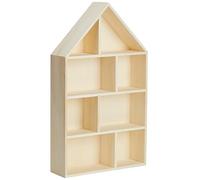 Rayher 62611000 Cajón imprenta madera casa, FSC mix. cr.